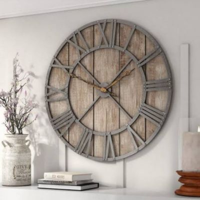 2 LAYERED CLOCKS Embossed 10