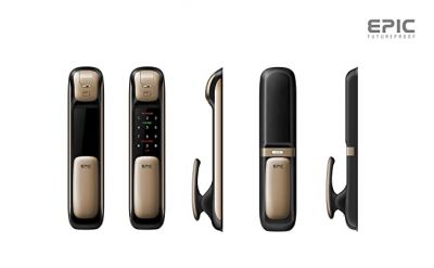 Digital Door Lock ES-P9100FK (B) Bluetooth 2 Bullet Mortise