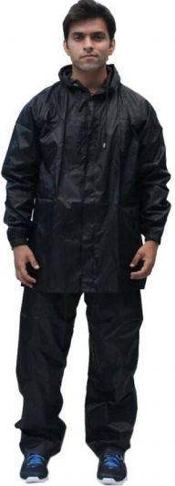 Baba Reversible Rain Coat For Body Safety