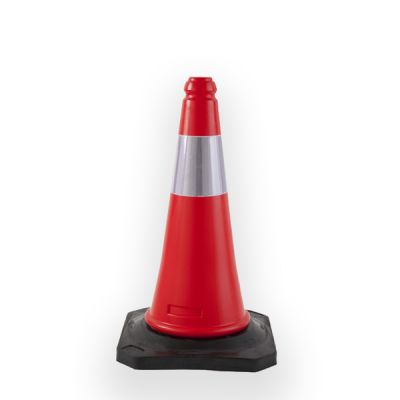 Safety Cone Rubber Base 750 MM