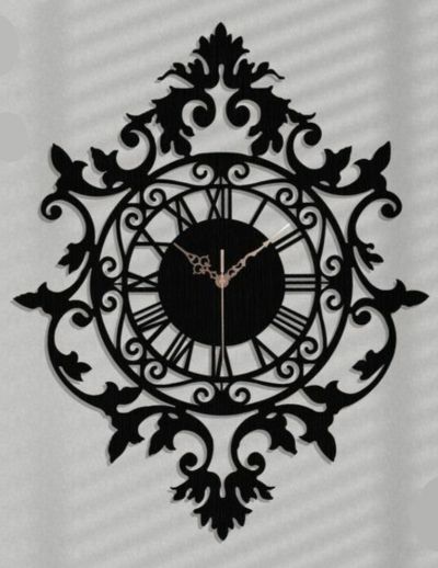 GEOMATRIC CLOCKS Floral