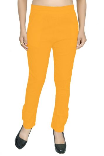 SWANGIYA Active Bottomwear CIGAR-PANTS-Golden