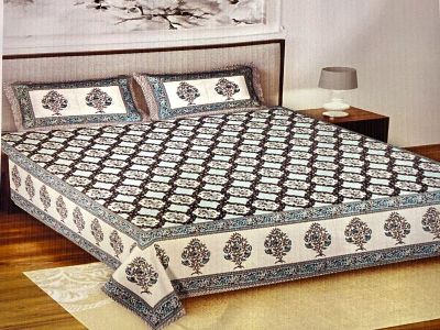 Designer_Jaipuri_ Double Bed Sheet Set 220X275