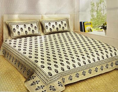 Designer_Jaipuri_ Double Bed Sheet Set 220X275