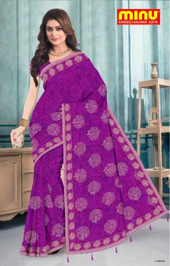 Minu Sona Pari Pure Cotton Multi Color Saree