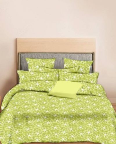 Minu Double Bed Printed Pure Cotton King Size Cotton Minu Bedsheet