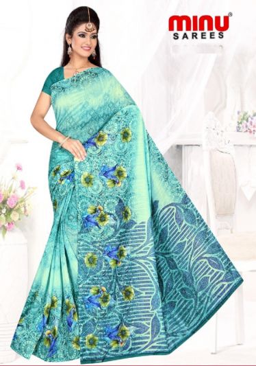 Minu Subh Mangal Collection Multicolor Saree