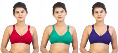 Swangiya Vanilla- Multicolor (Red-Rama-Purple) Pack Of 3