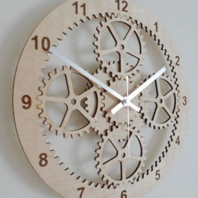 GEARED WHEEL CLOCKS Geared 6