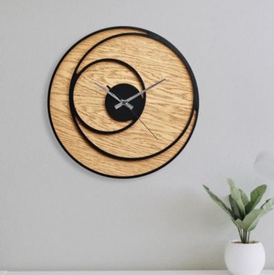 2 LAYERED CLOCKS Ring on Ring