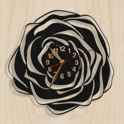 FUNKY CLOCKS Funky 3 Wall Clock 24 X 24