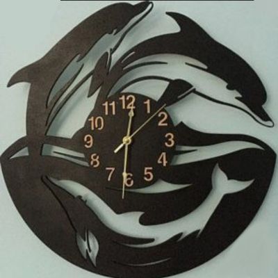 FUNKY CLOCKS Funky 6 Wall Clock 24 X 24