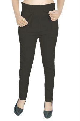 SWANGIYA Active Bottomwear PLEATS-Black