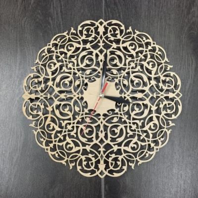 GEOMATRIC CLOCKS Bloomed Beauty