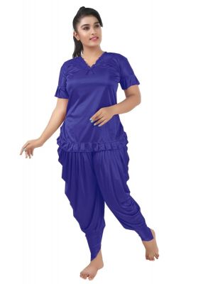SWANGIYA WOMEN NIGHTWEAR blue