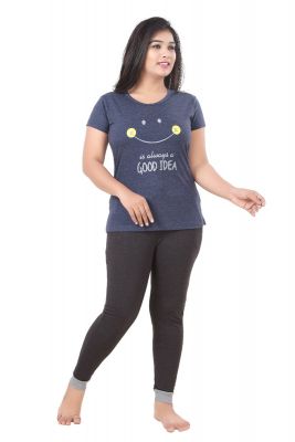 SWANGIYA BLUE WOMEN NIGHTWEAR XXL