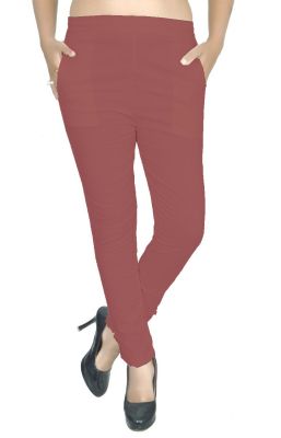 SWANGIYA Active Bottomwear CIGAR-PANTS-Brown