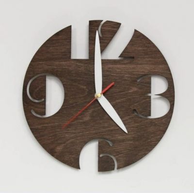 GEOMATRIC CLOCKS Engraved