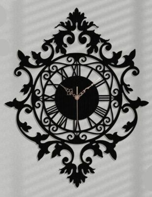 GEOMATRIC CLOCKS Floral