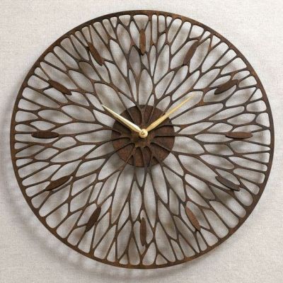 GEOMATRIC CLOCKS Floral 2