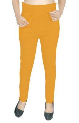 SWANGIYA Active Bottomwear PLEATS-Golden