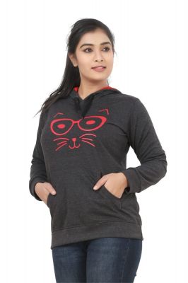 SWEATSHIRT GREY SWANGIYA