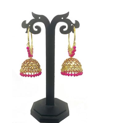 Pink Designer, Jhumka Jhumki Earrings For Womens