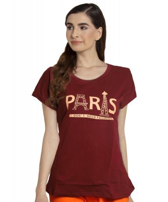 T.SHIRT SWANGIYA Women MAROON
