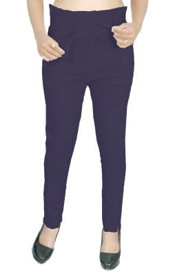 SWANGIYA Active Bottomwear PLEATS-BLUE-XXL