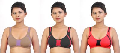 Swangiya Pineapple- Multicolor- (Red-Rust-Black) Pack Of - 3