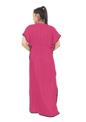 SWANGIYA KAFTAN-D.PINK-Free Size