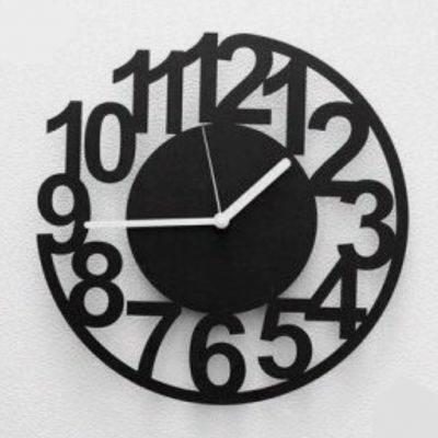 Geometric Clocks - Numero Embossed