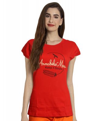 T.SHIRT SWANGIYA Women RED