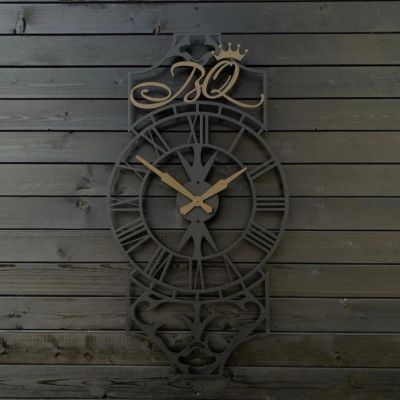 GEOMATRIC CLOCKS Roman Crown