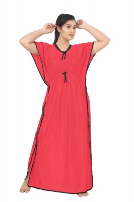 SWANGIYA KAFTAN-TOMATO-Free Size
