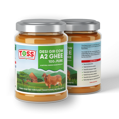 Desi Gir Cow A2 Ghee - Premium Quality 250GM